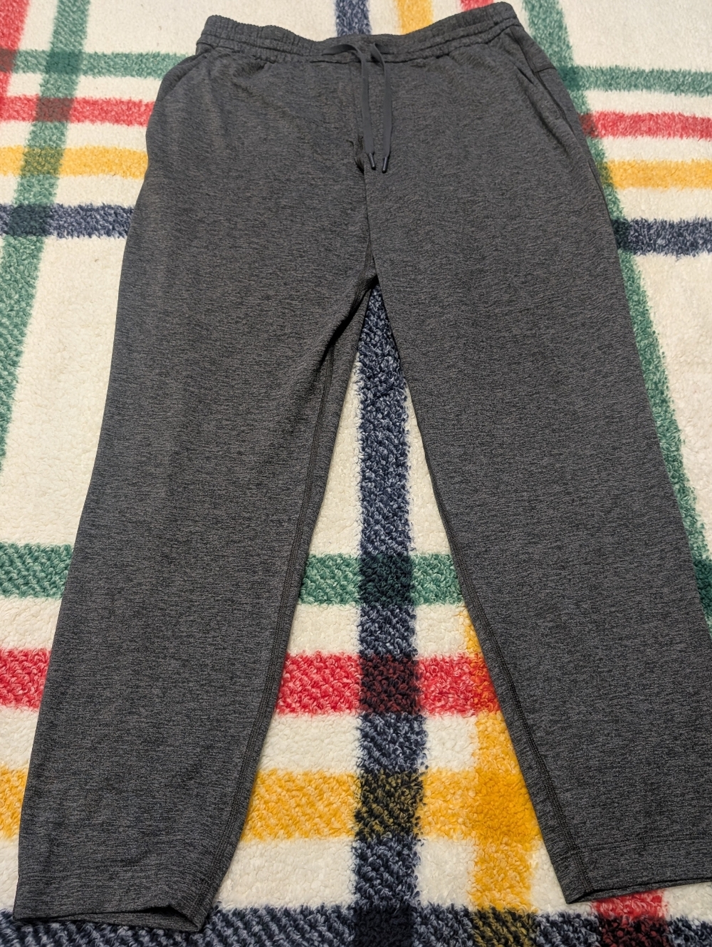 lululemon athletica Charcoal Gray Drawstring Joggers